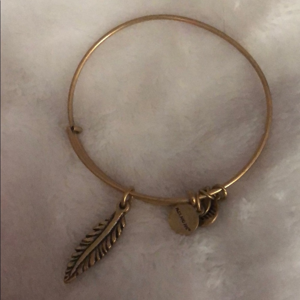 Alex and Ani Feather bracelet
